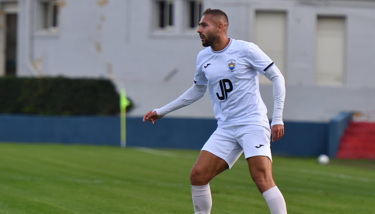 Murilo Scarpari, durante un partido con el Nadur Youngsters de la isla de Gozo (Malta)