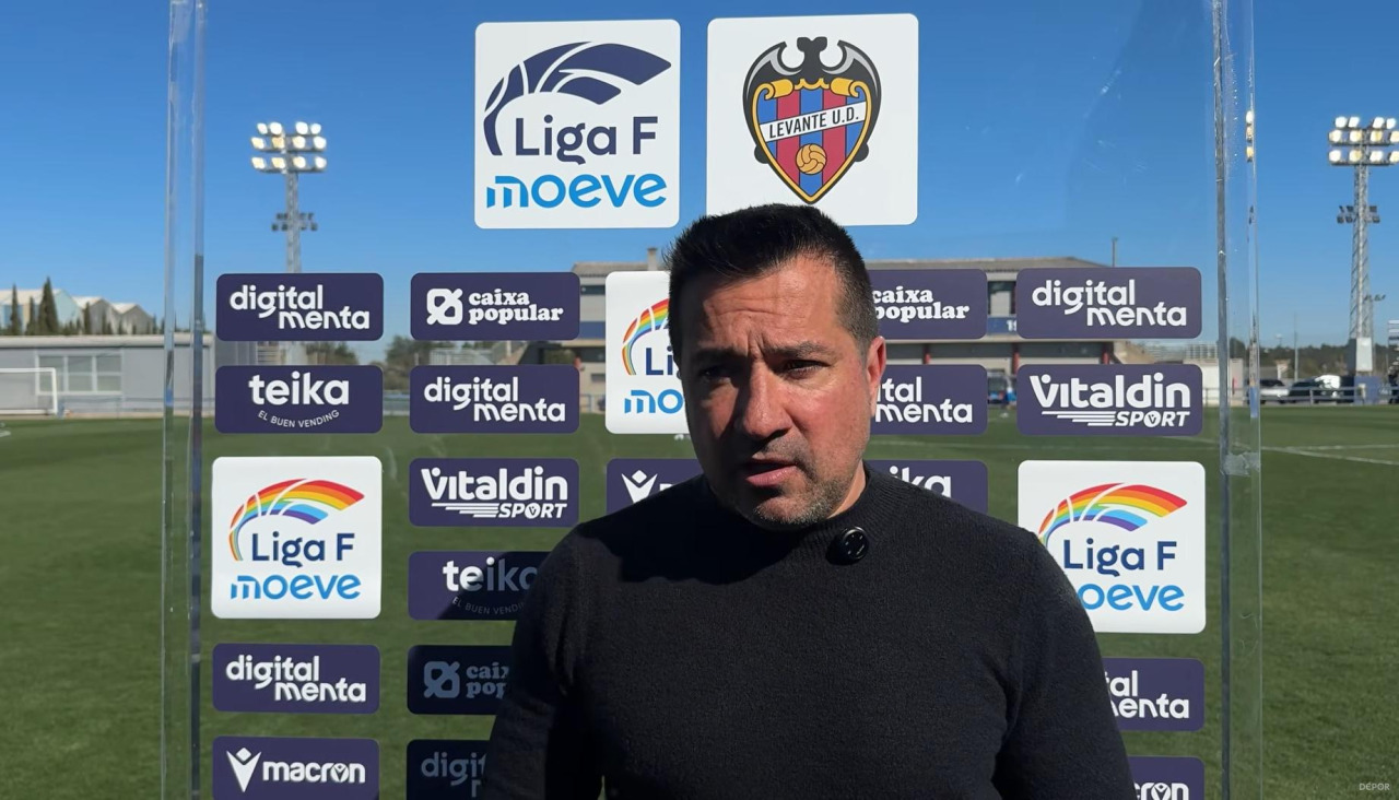 Fran Alonso tras el encuentro ante el Levante