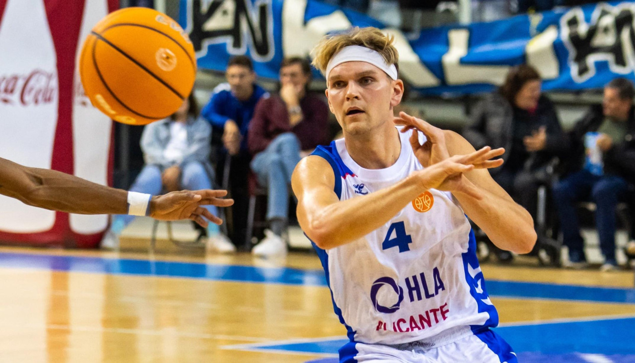 Sebastian Aris, con el Lucentum Alicante