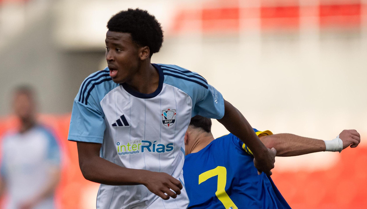 Achore durante la semifinal de la Copa de las Regiones ante Canarias