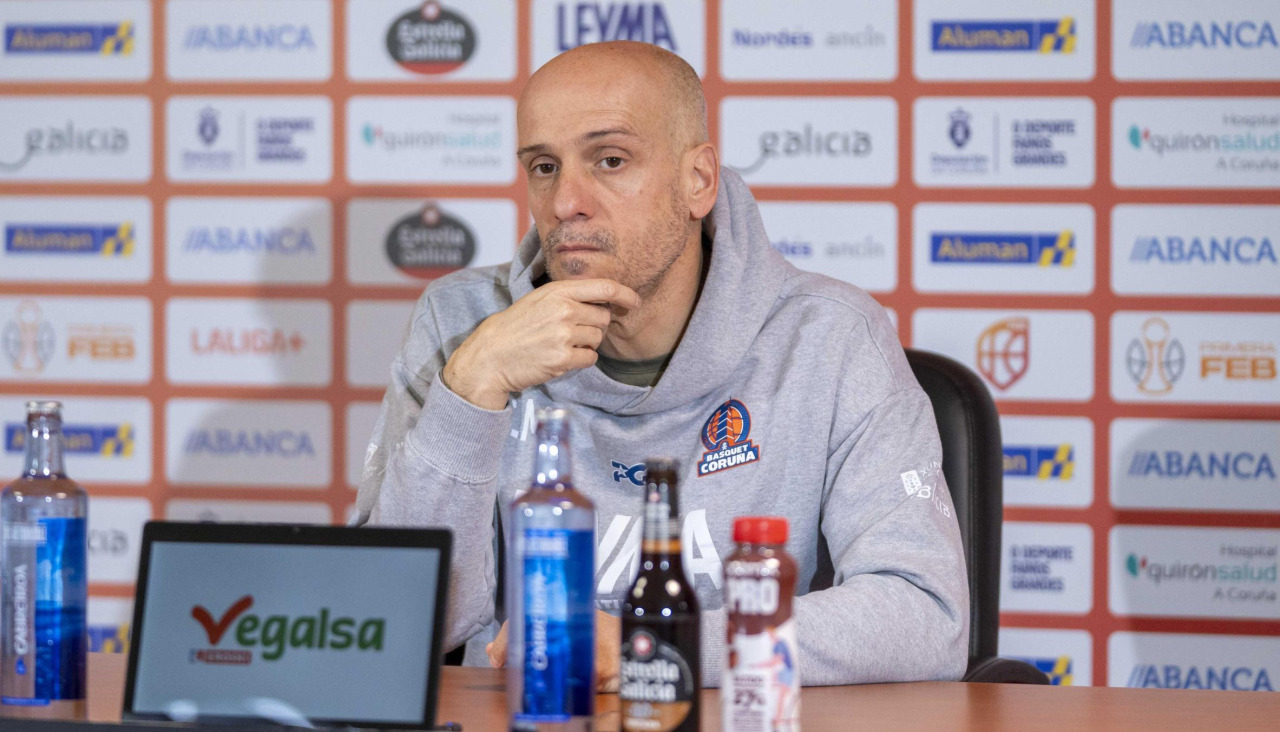 Carles Marco, durante la rueda de prensa previa al duelo con el Alicante