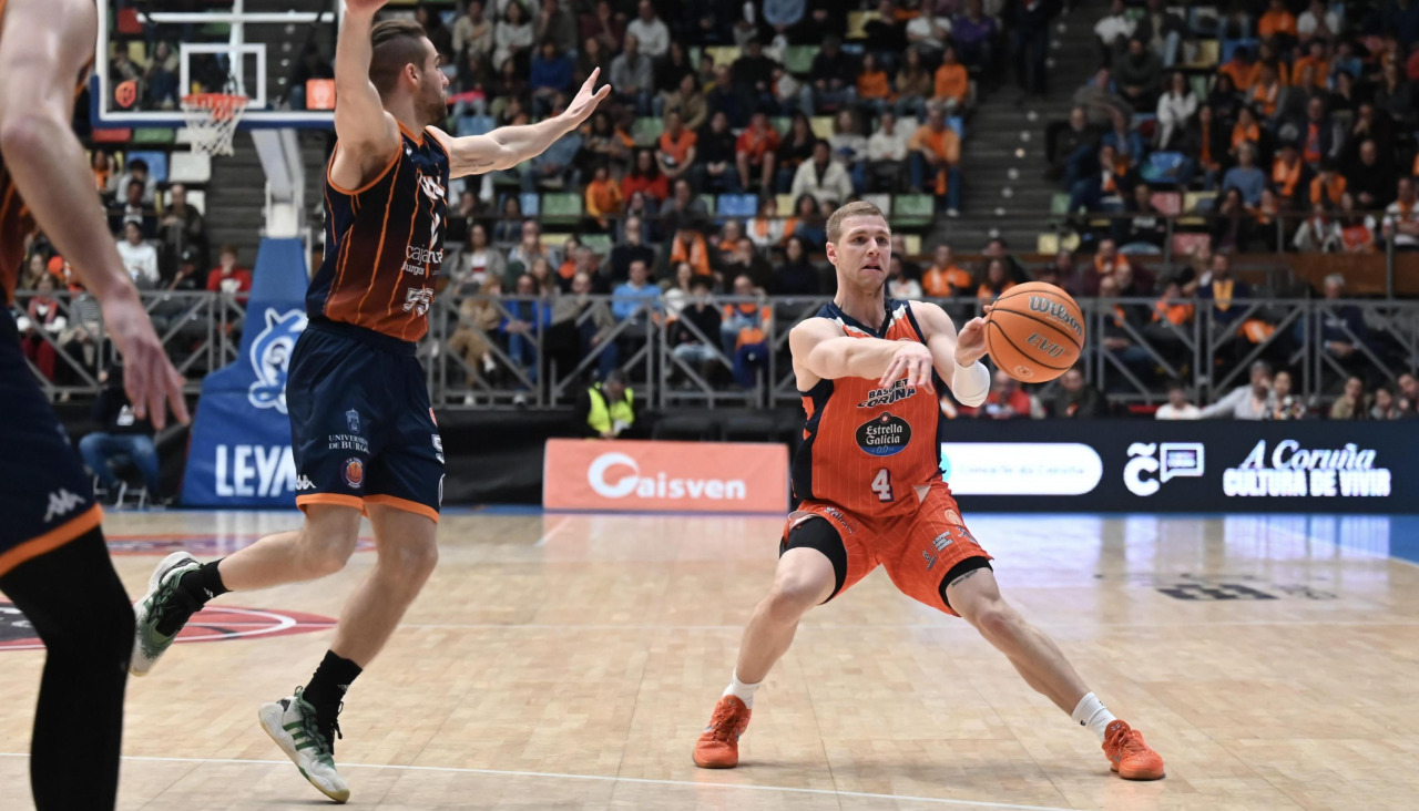Asistencia de Paul Jorgensen en el partido liguero contra el Tizona