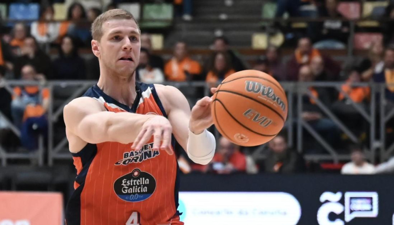 Asistencia de Paul Jorgensen en el partido liguero contra el Tizona