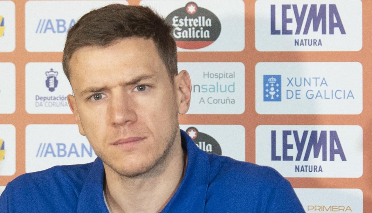 Strahinja Micovic, durante su presentación oficial