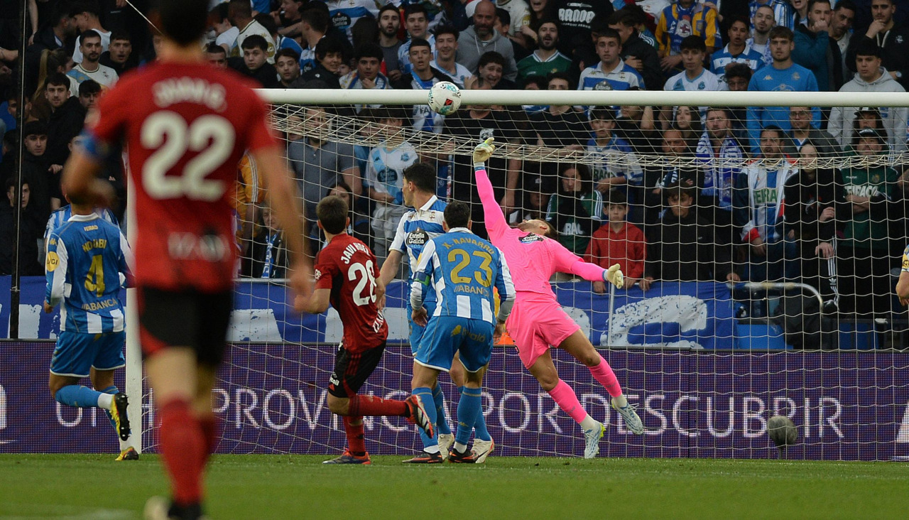 Una de las paradas de Ferllo en el Deportivo-Mirandés