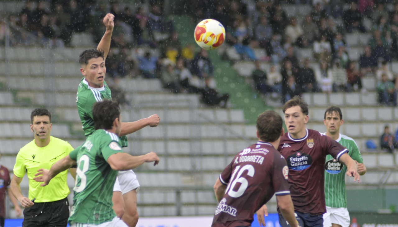 Jairo y Diego Gómez en el Racing de Ferrol - Pontevedra