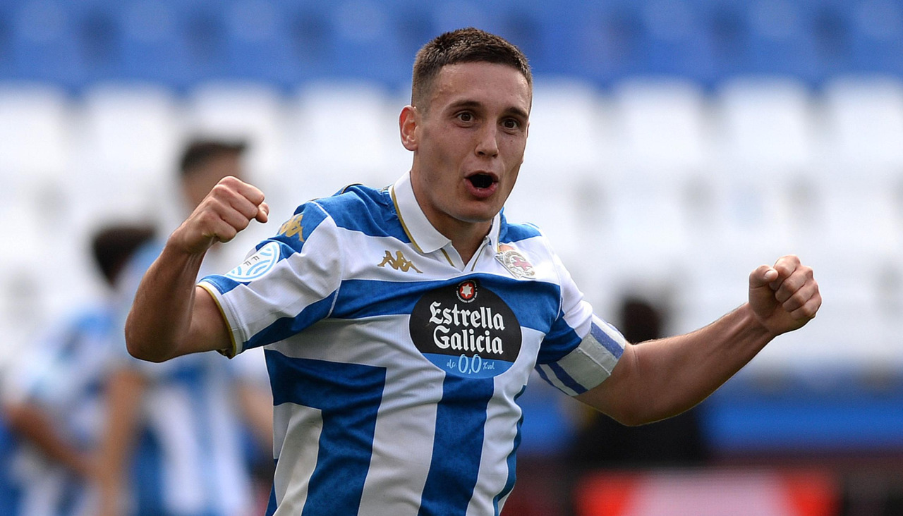 Nájera en el Fabril-UD Ourense de la segunda vuelta