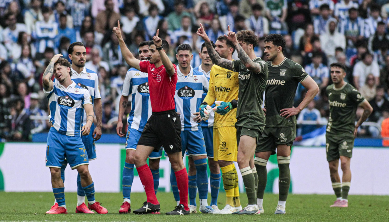 Árbitro Dépor-Leganés