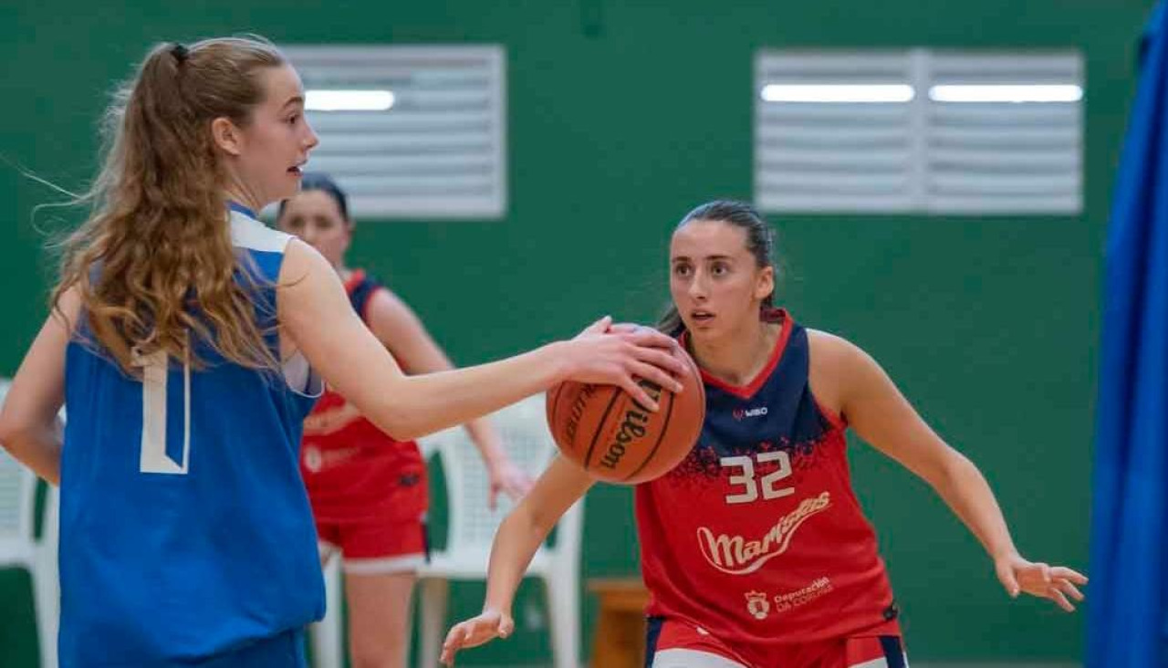 Imagen de la final femenina entre el Maristas y el Compañía de María