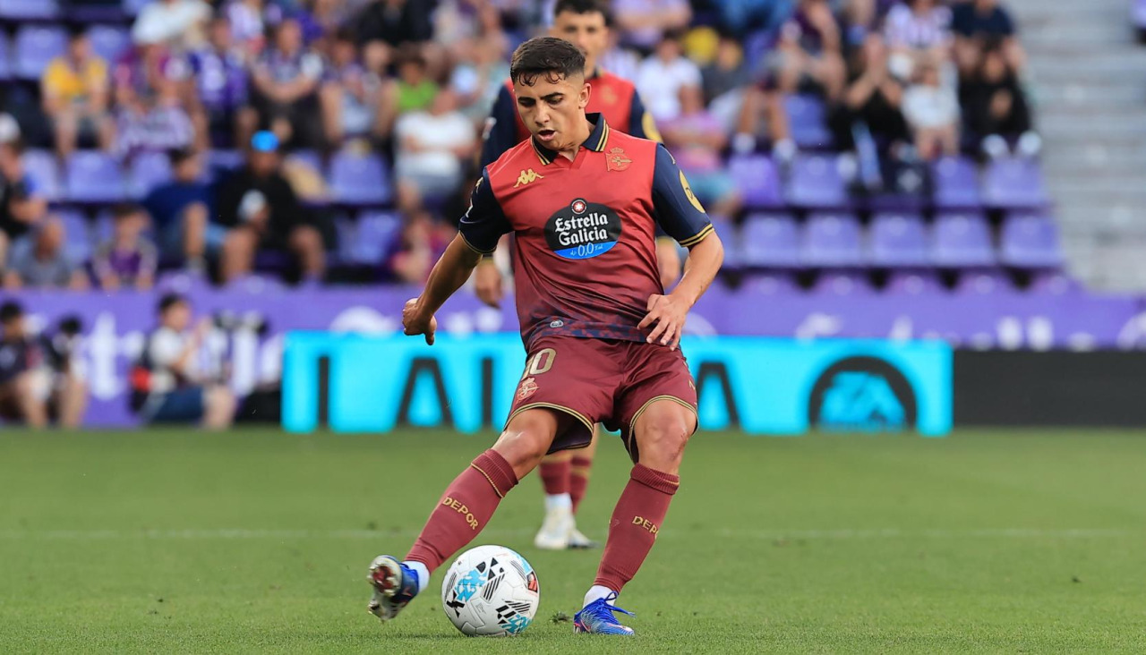 Yeremay en el Valladolid-Dépor