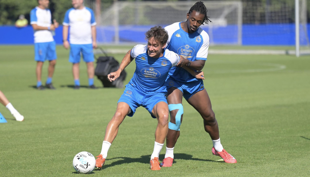 Petxarroman y Bouldini, en Abegondo durante la temporada 2025-26
