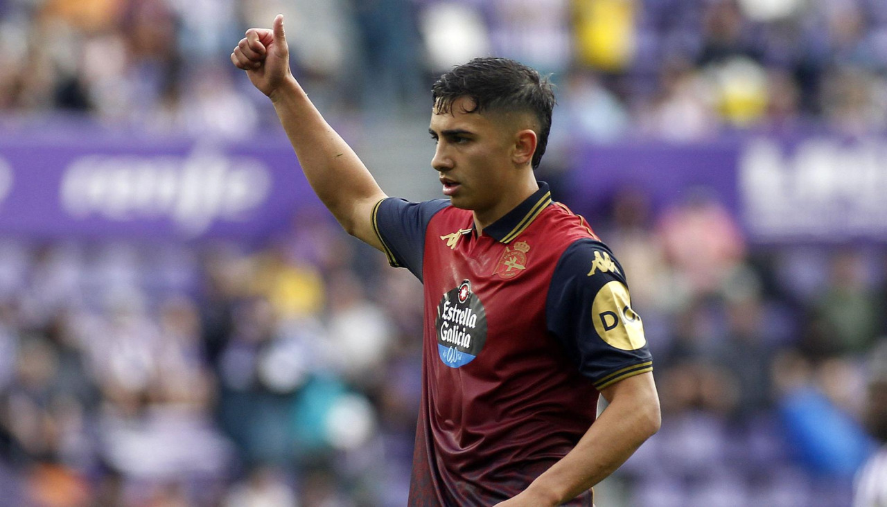 Yeremay en el Valladolid-Dépor