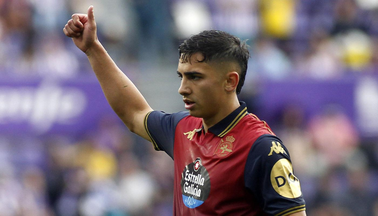 Yeremay en el Valladolid-Dépor