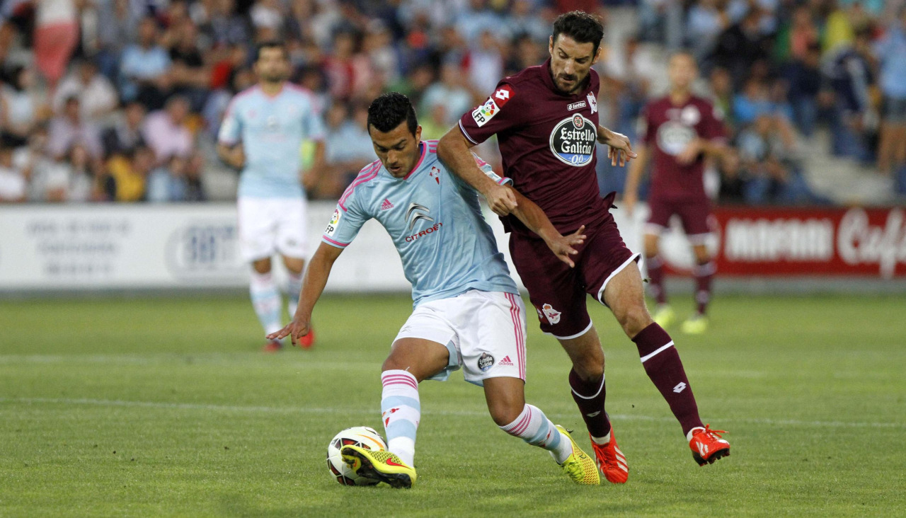 Amistoso entre Dépor y Celta en 2014