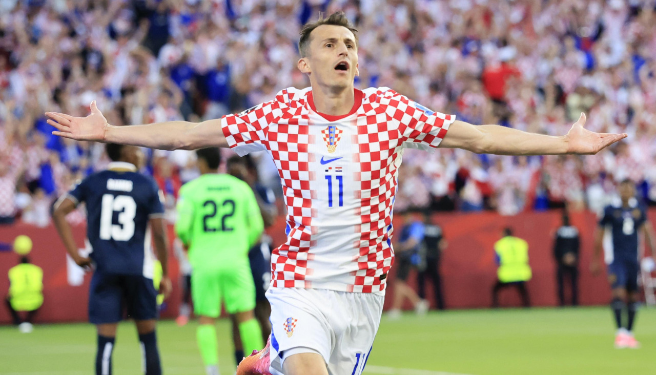 Budimir celebra su gol ante Panamá
