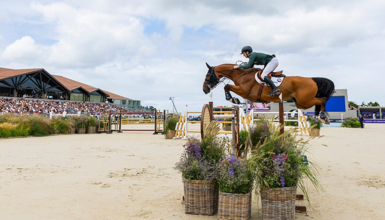 El irlandés Seamus Hughes Kennedy, en un CSI A Coruña