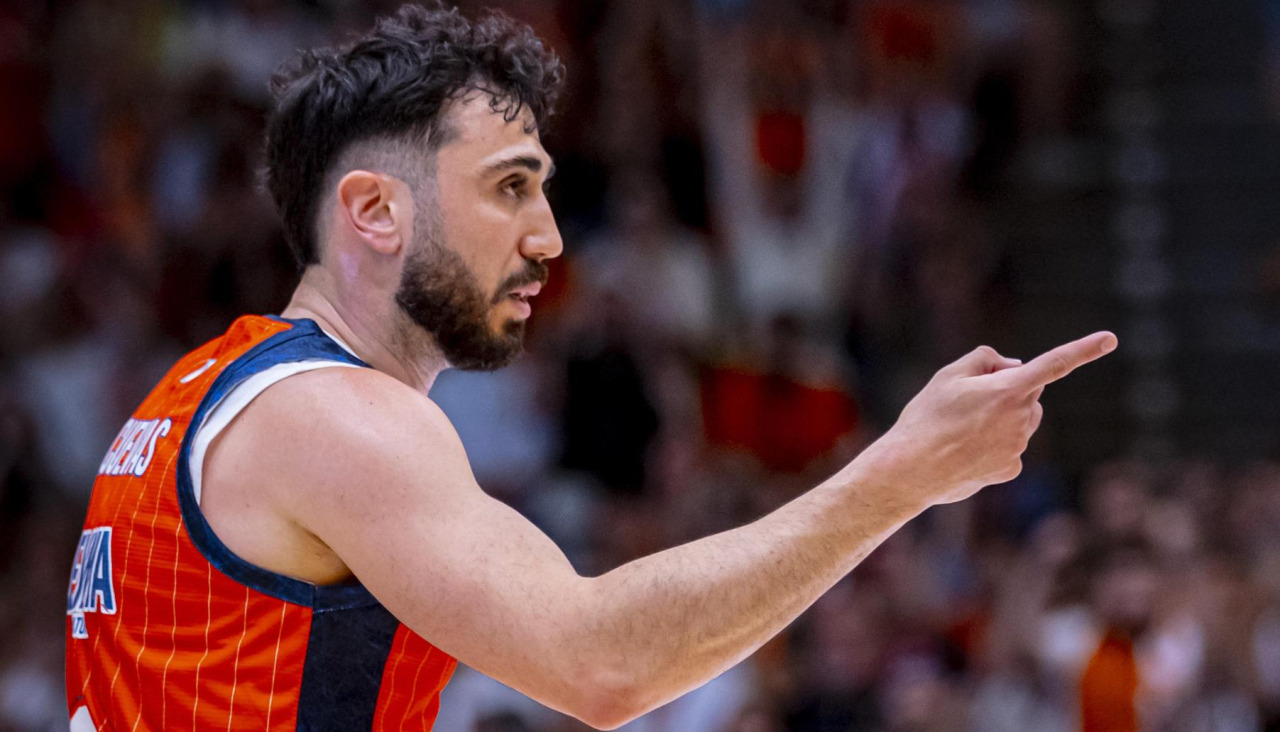 Dídac Cuevas durante la final por el ascenso contra Estudiantes