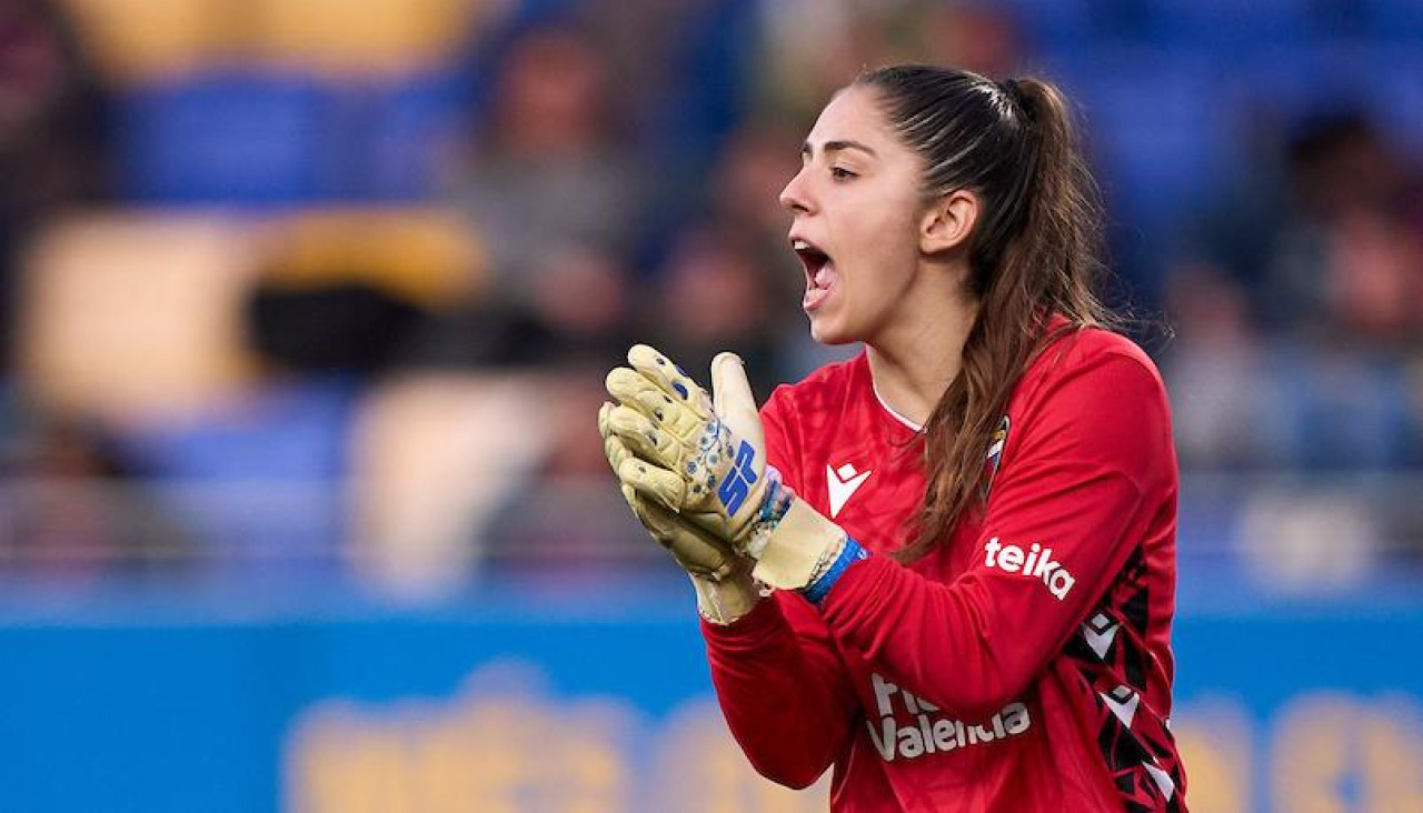 Andrea Tarazona en su época en el Levante
