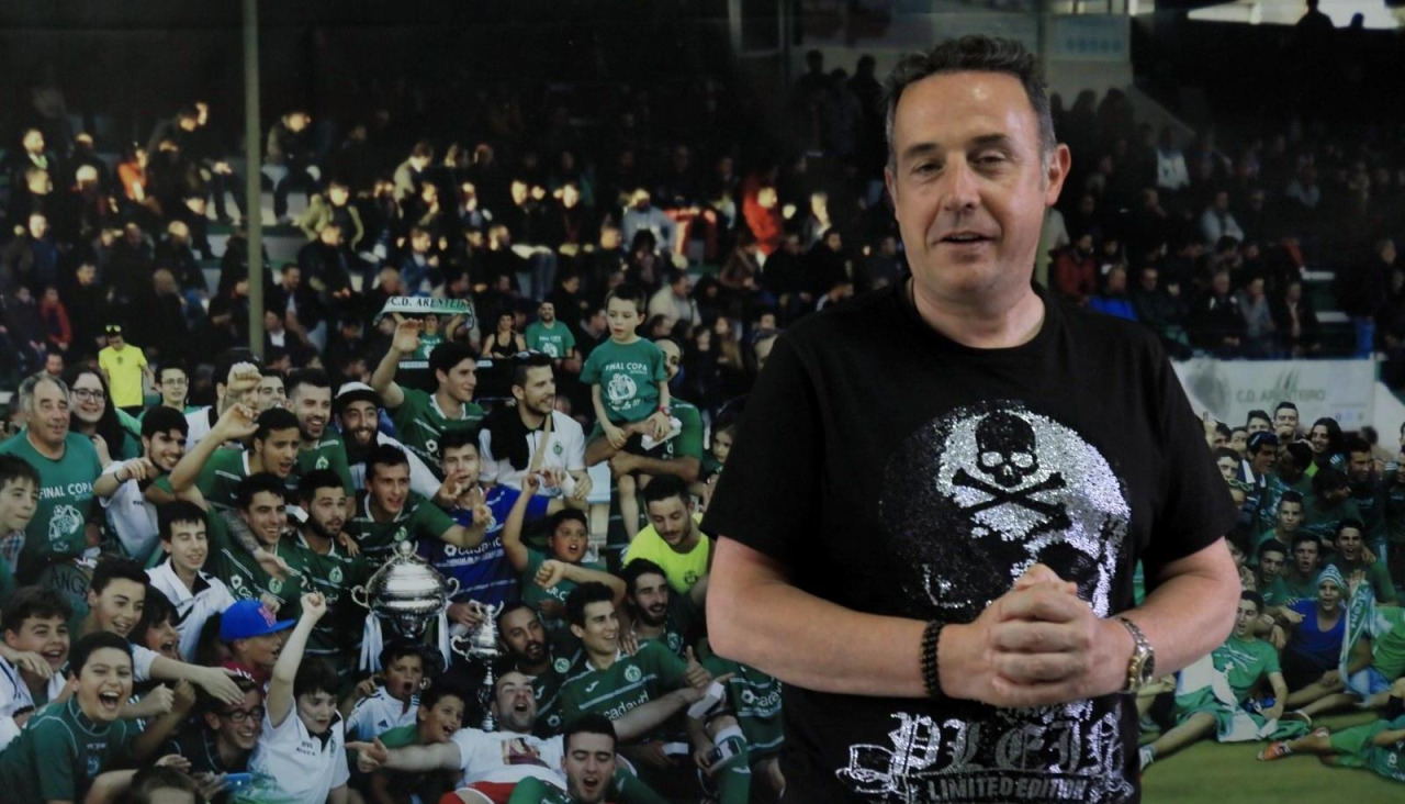El vilagarciano Francisco Vázquez, presidente del Arenteiro