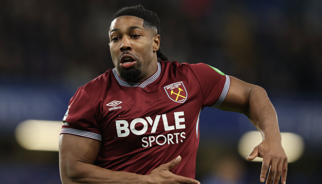 Adama Traore con la camiseta del West Ham