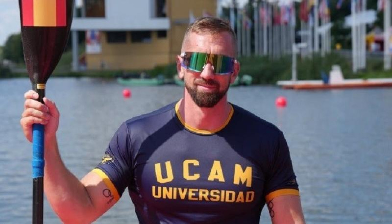 Carlos Arévalo, en el Mundial de Poznan