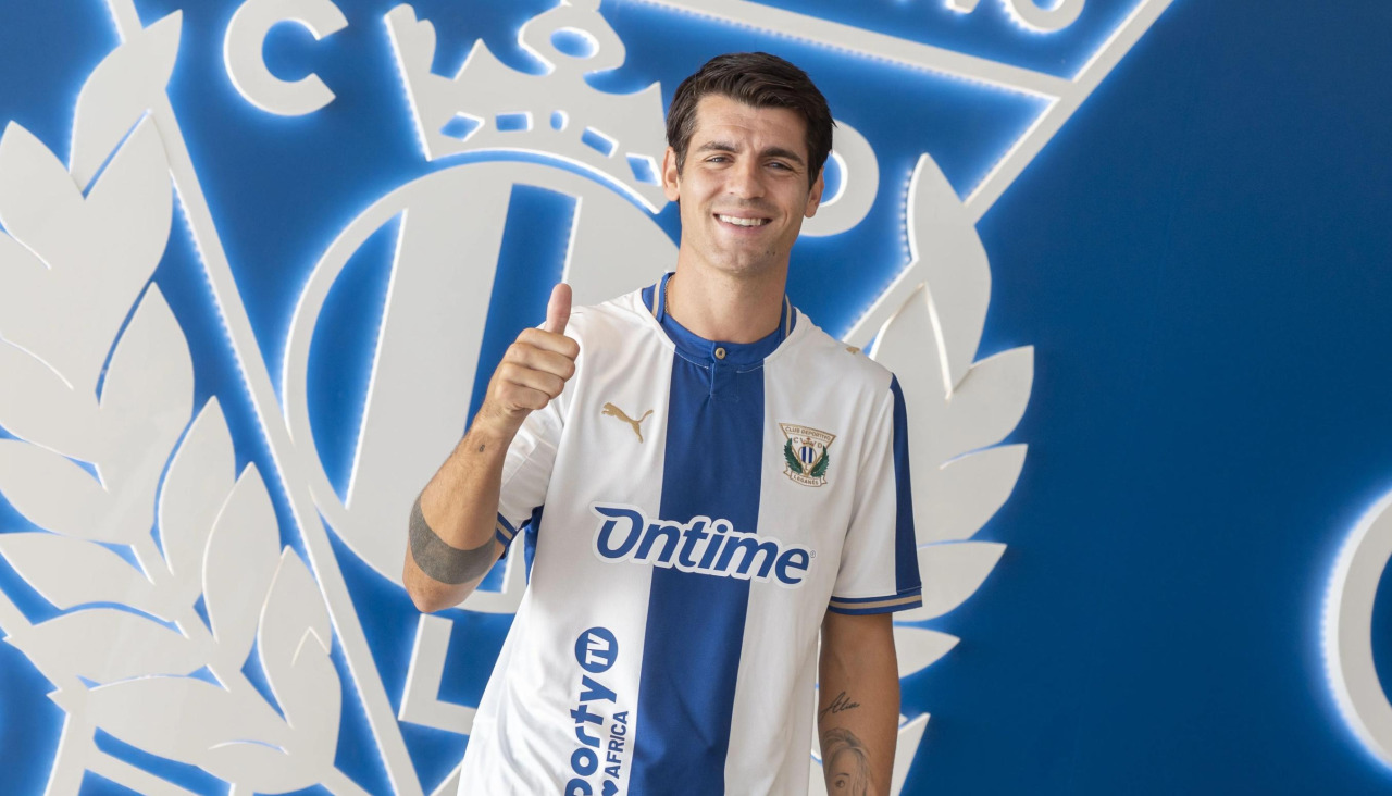 Álvaro Morata, nuevo jugador del Leganés