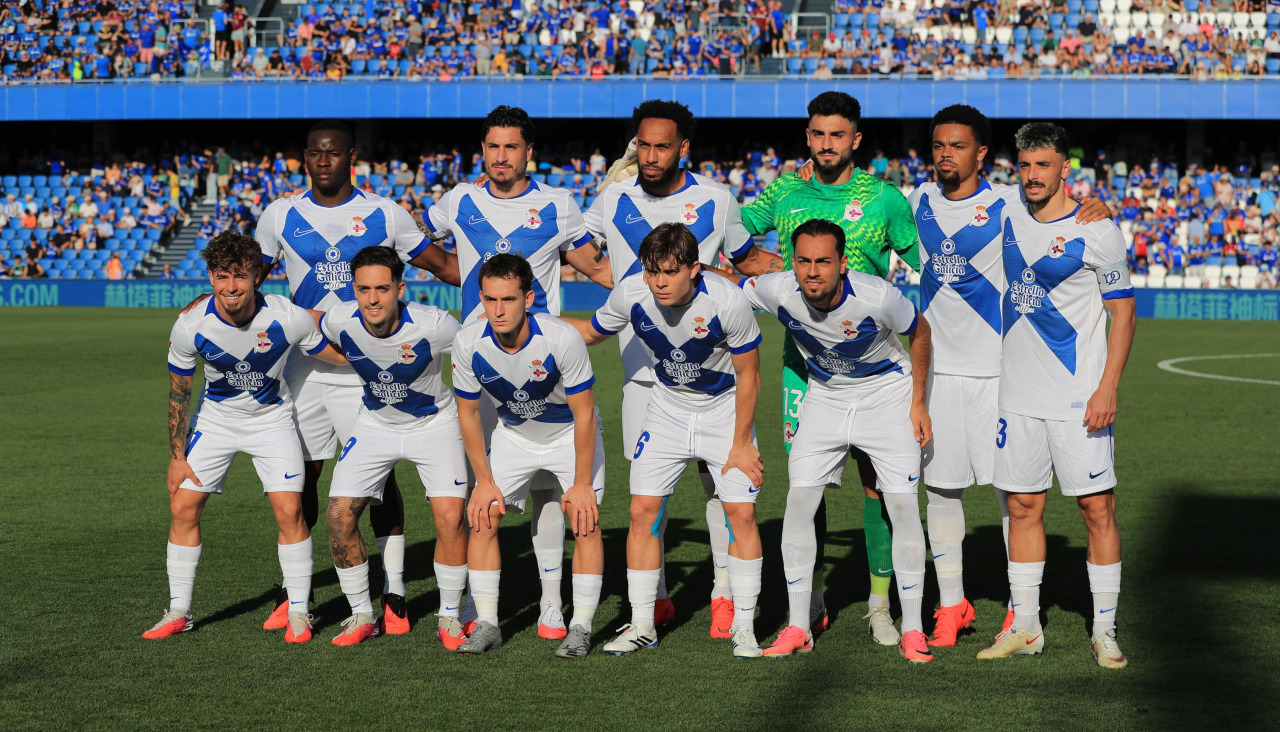 Once del Dépor en Getafe