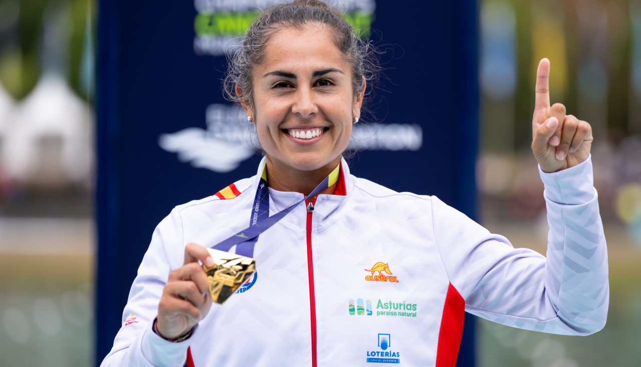 EuropaPress 4634632 19 august 2022 bavaria munich spains gold medallist maria corbera celebrates 17300032