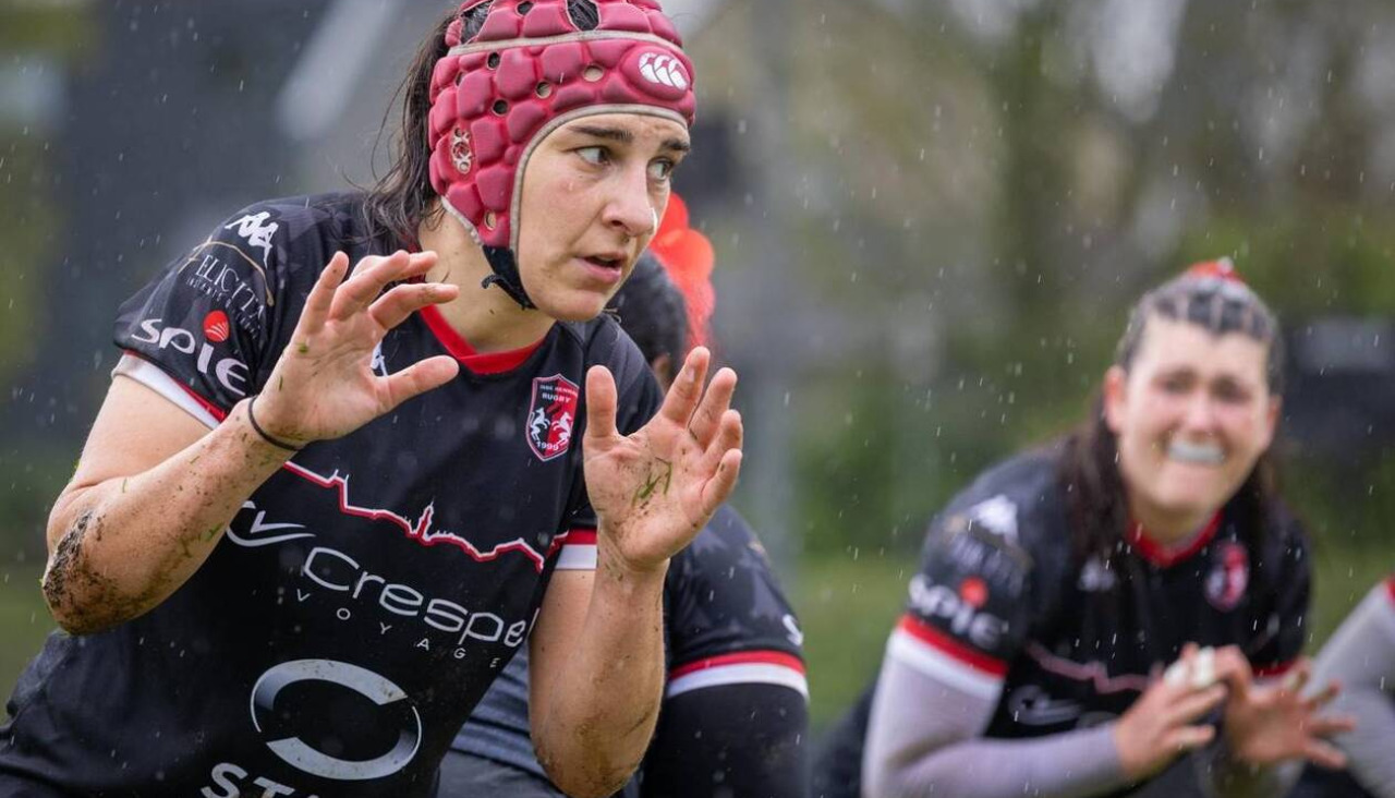 Mu00f3nica castelo stade rennais rugby foto ouest france Ju00c9Ru00d4ME PAGu00c8S