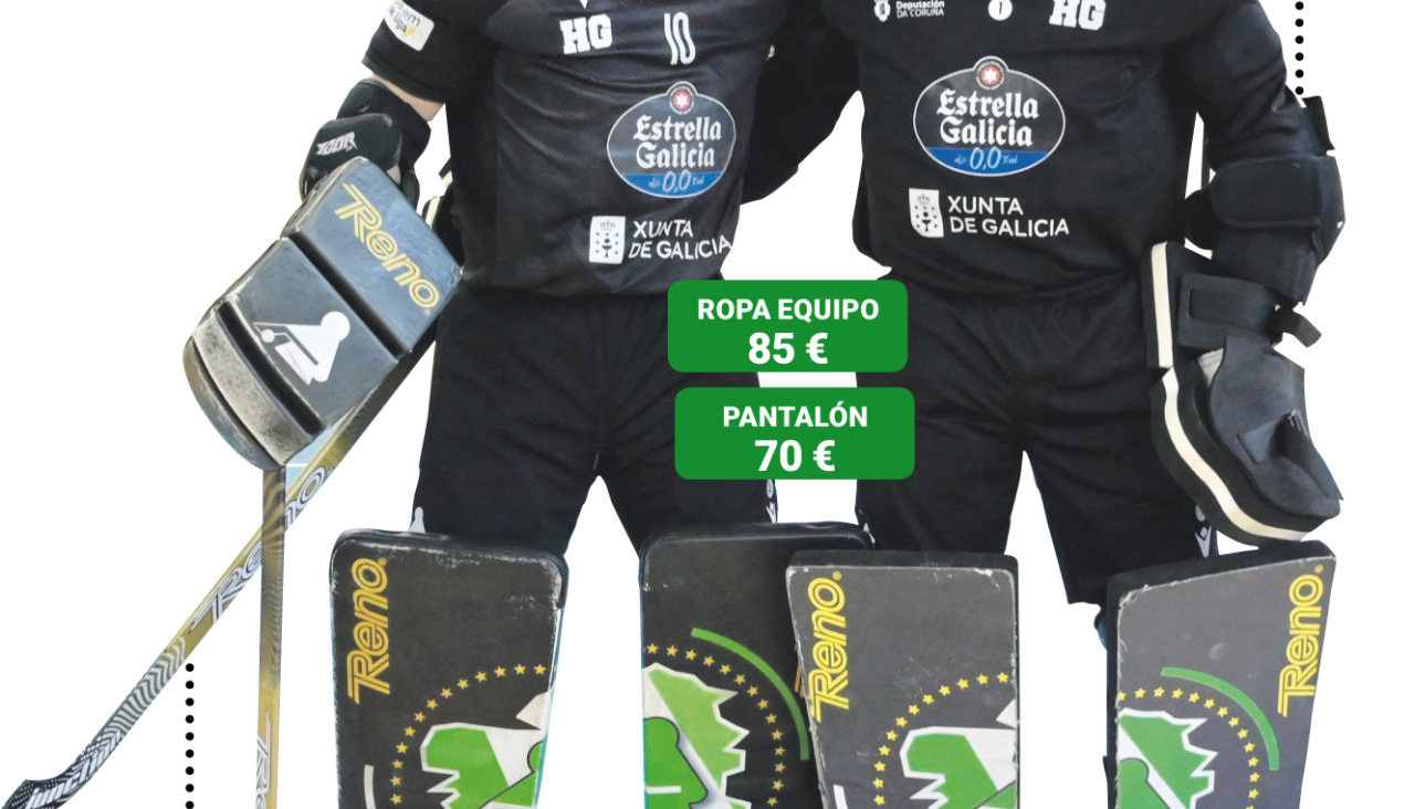 Equipaciu00f3n portero de hockey