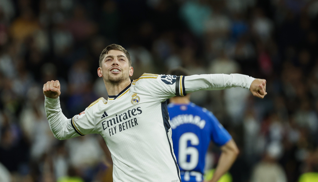 El centrocampista del Real Madrid Fede Valverde