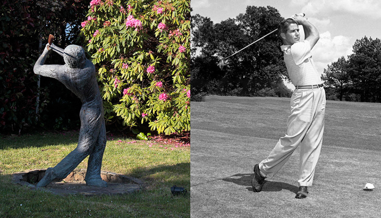 GARY PLAYER EN A ZAPATEIRA