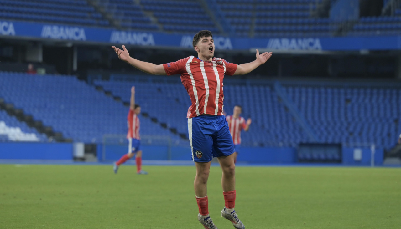Celebracion gol meicende