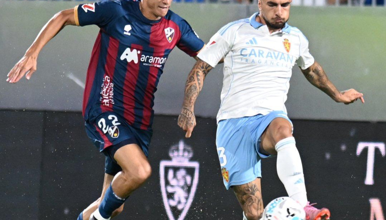Huesca y Zaragoza ya se vieron las caras en un amistoso. 4