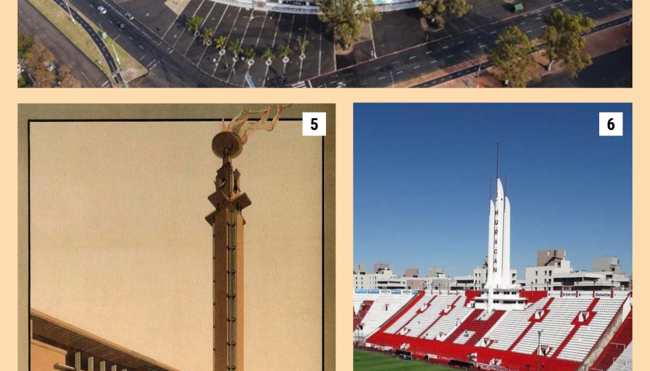 Torres en los estadios. DE CASTELLu00f3N A BERLu00cdN PASAndo por sudamu00e9rica 2