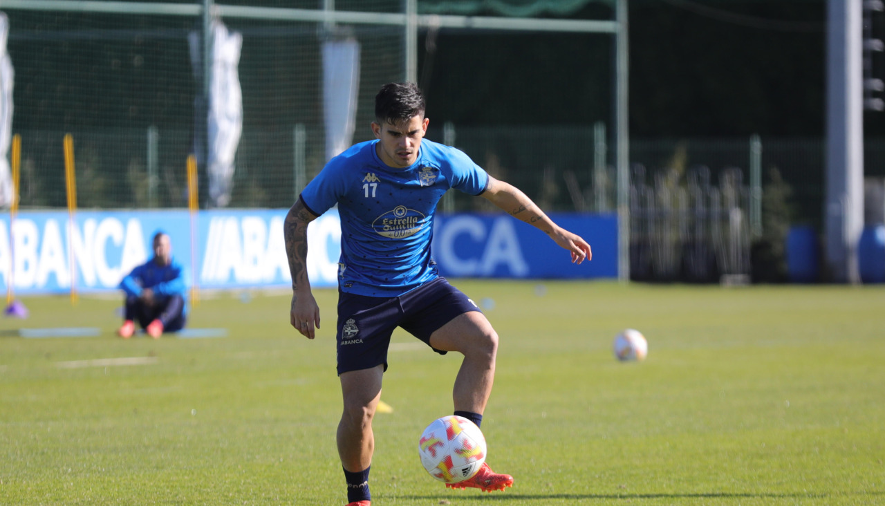 Kuki Zalazar en el Dépor