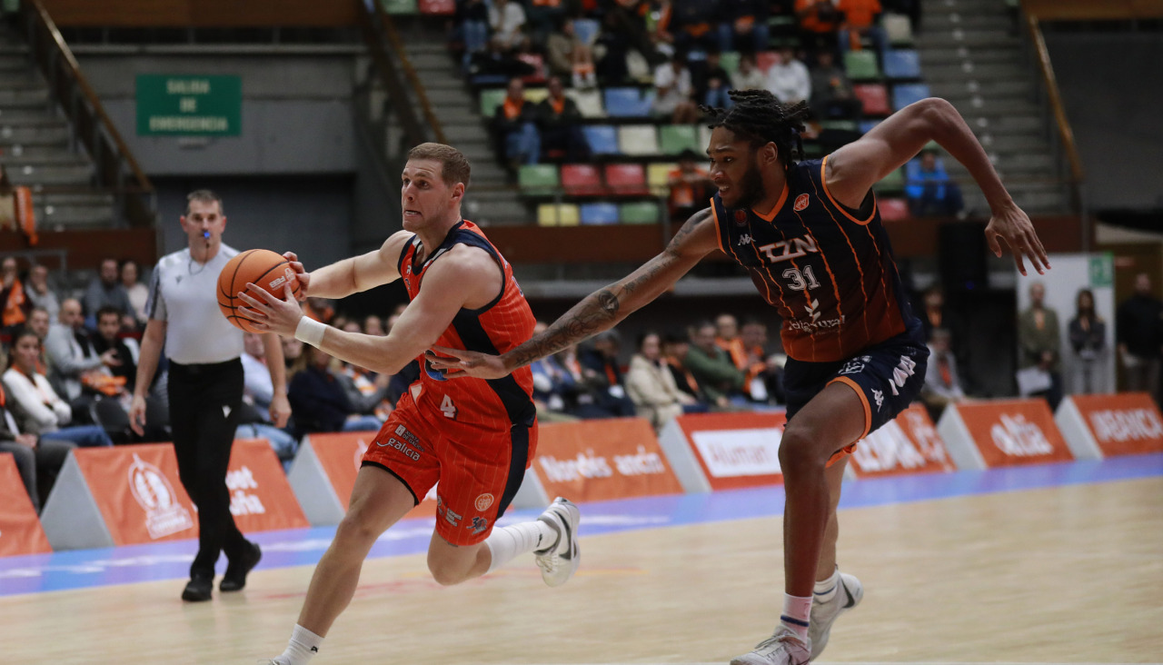 Jorgensen durante el partido