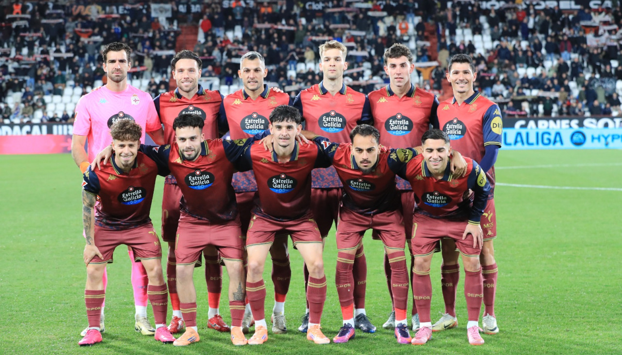El once del Dépor ante el Albacete
