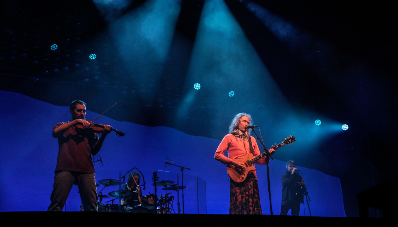 Robe durante su concierto en el Muelle de Batería de A Coruña, en julio de 2024