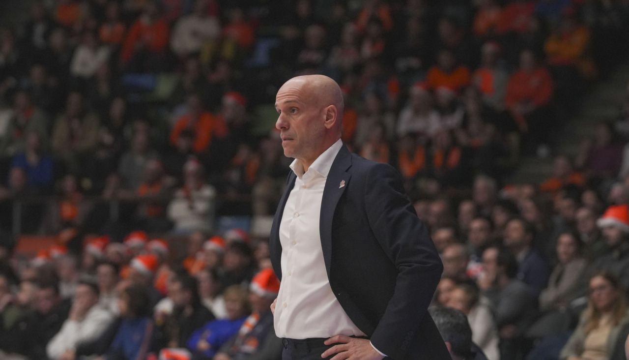 Carles Marco durante el partido