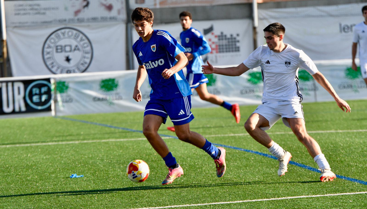 Imagen del partido disputado en As Eiroas