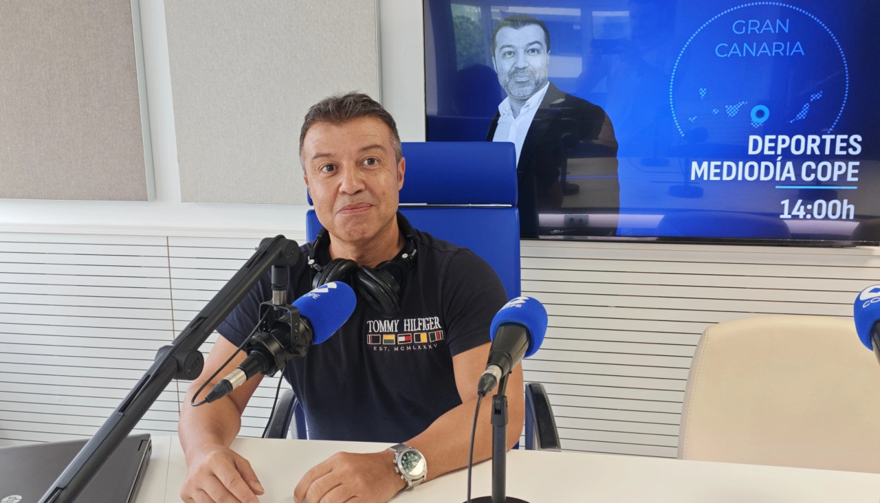 Juan Francisco Cruz, redactor jefe de Deportes COPE Gran Canaria