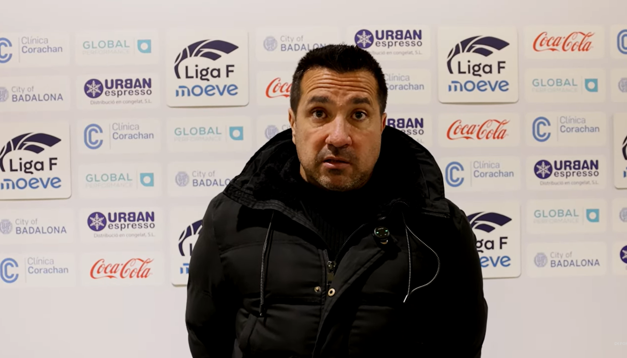 Fran Alonso tras la derrota ante el Badalona Women