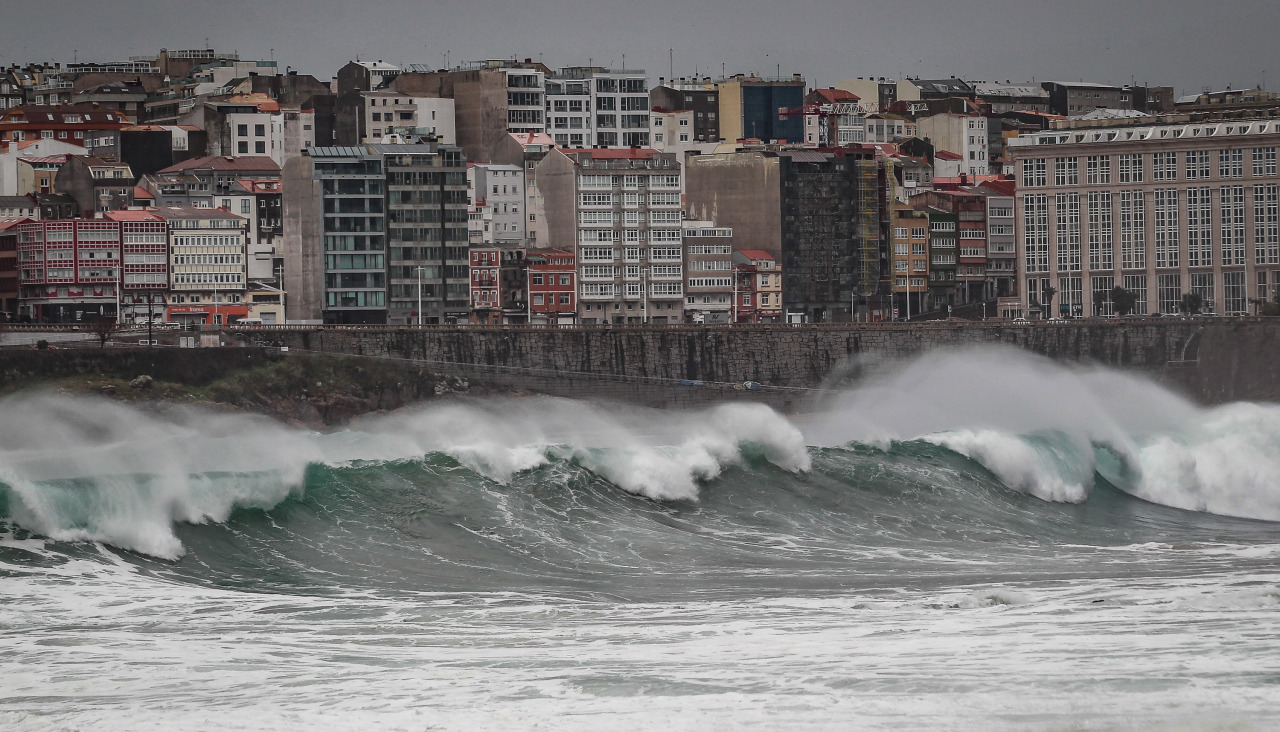 Temporal en A Coruña