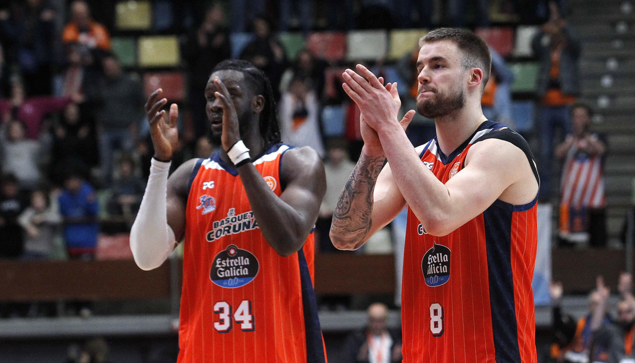 Quintana. Basket Coruña - Alicante en el Coliseum