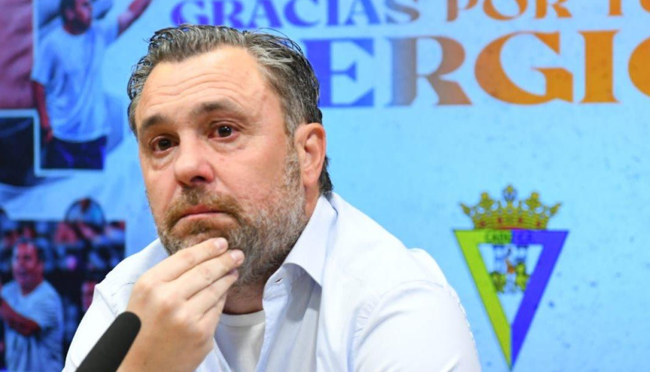 Sergio González en su anterior etapa como entrenador del CádizTemporada 2023-2024Sergio González en su despedida como entrenador del Cádiz