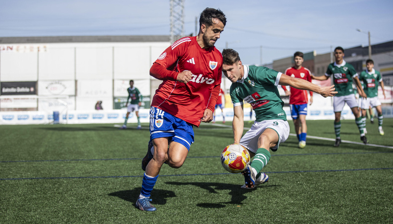 Diego González, centrocampista del Bergantiños