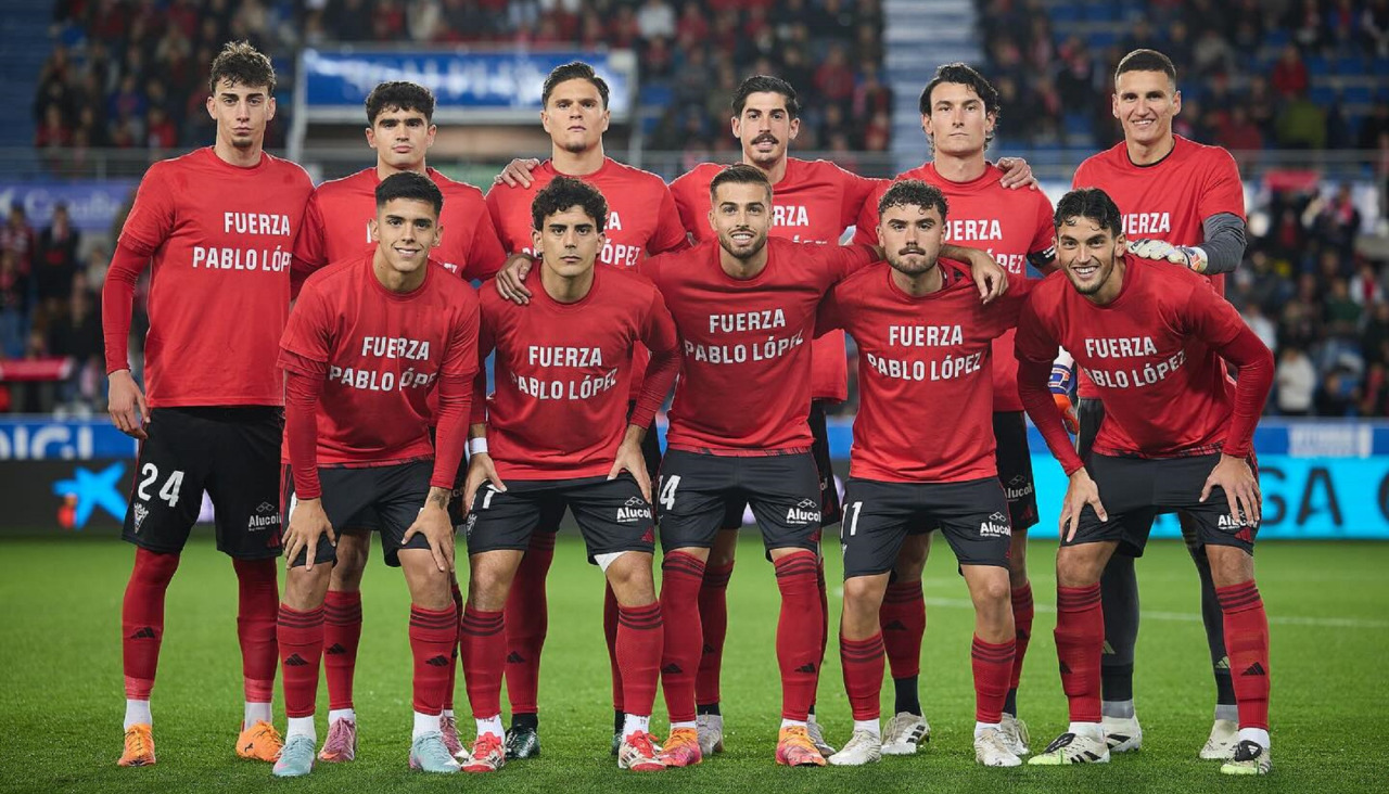 Once del Mirandés en la presente campaña
