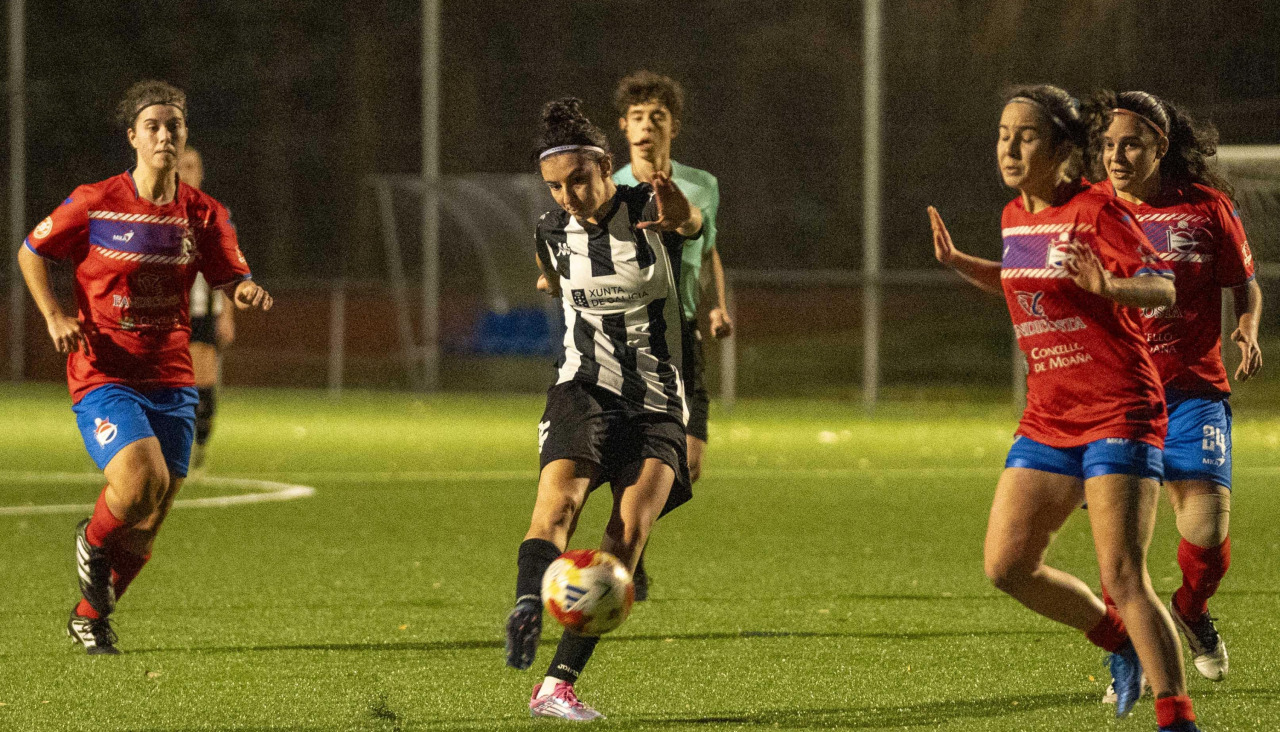 Candela, durante el Victoria-Domaio de la primera vuelta
