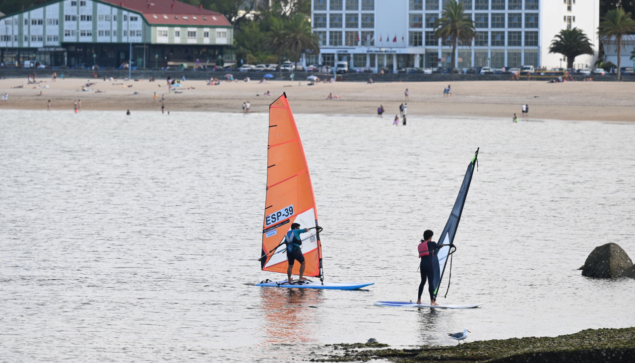Windsurf en Santa Cristina
